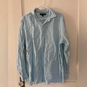 Daniel Cremieux Light Blue Casual Button Down Shirt